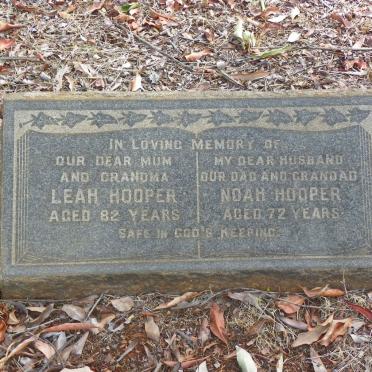 HOOPER Noah &amp; Leah