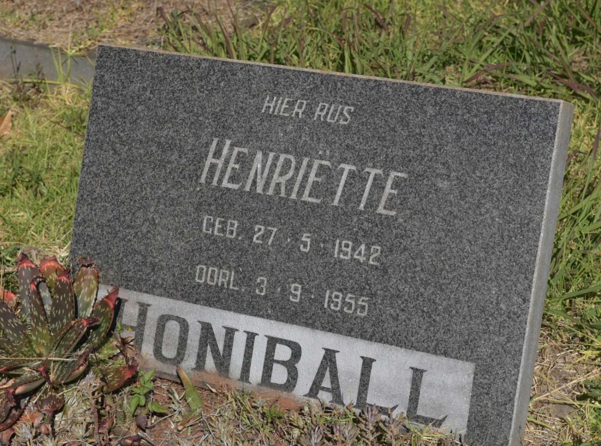 HONIBALL Henriëtte 1942-1955