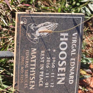 HOOSEIN Virgal Ednard 1960-2016