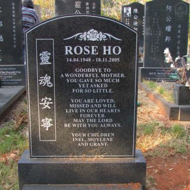 HO Rose 1948-2005