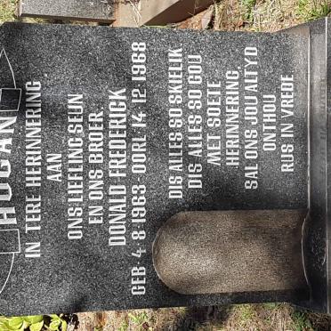 HOGAN Donald Frederick 1963-1968