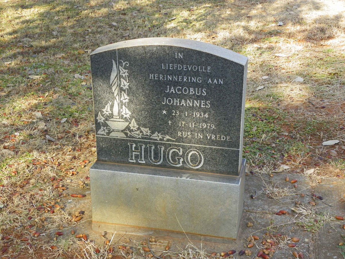 HUGO Jacobus Johannes 1934-1979