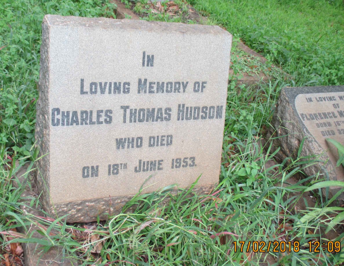 HUDSON Charles Thomas -1953