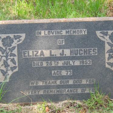 HUGHES Eliza L.J. -1953