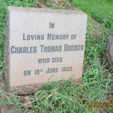 HUDSON Charles Thomas -1953