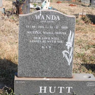 HUTT Wanda nee NEVI 1935-1999