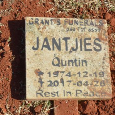 JANTJIES Quntin 1974-2017