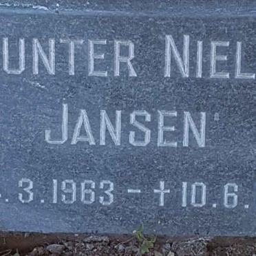 JANSEN Gunter Niels 1963-1965