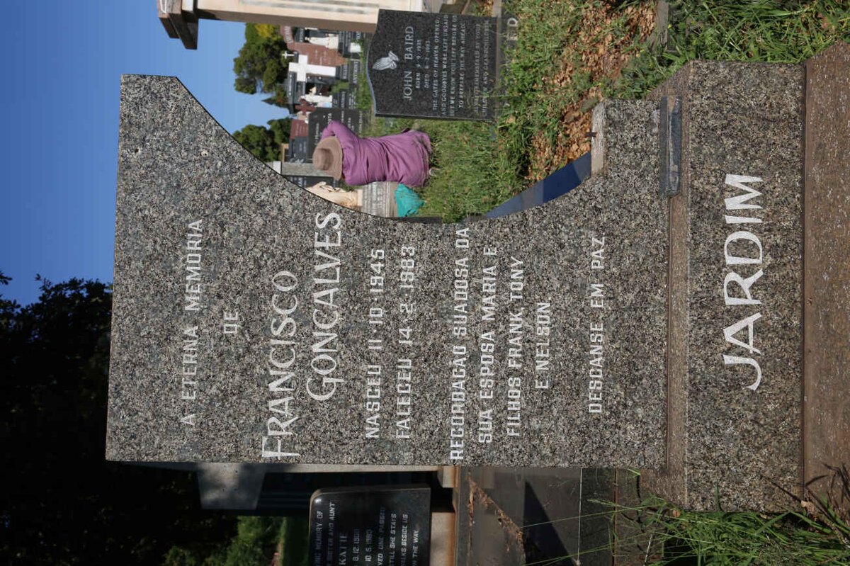 JARDIM Francisco Goncalves 1945-1983