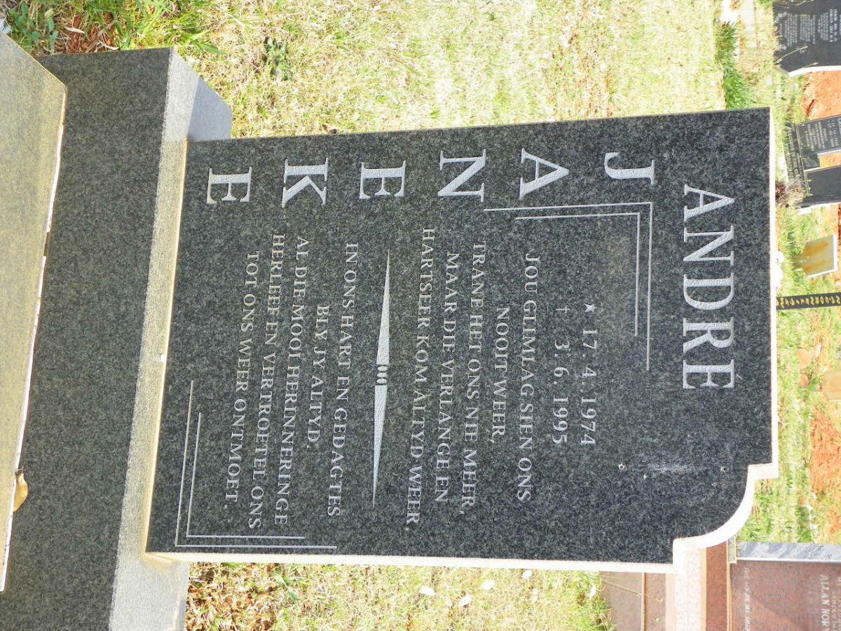 JANEKE Andre 1974-1995