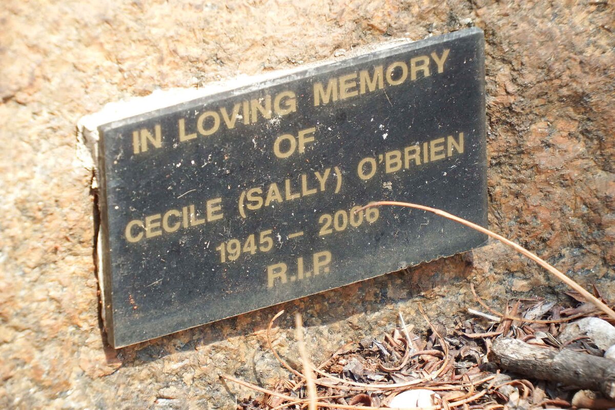 O'BRIEN Cecile 1945-2006