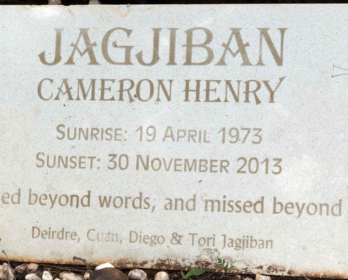 JAGJIBAN Cameron Henry 1973-2013