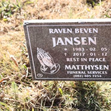 JANSEN Raven Beven 1983-2017