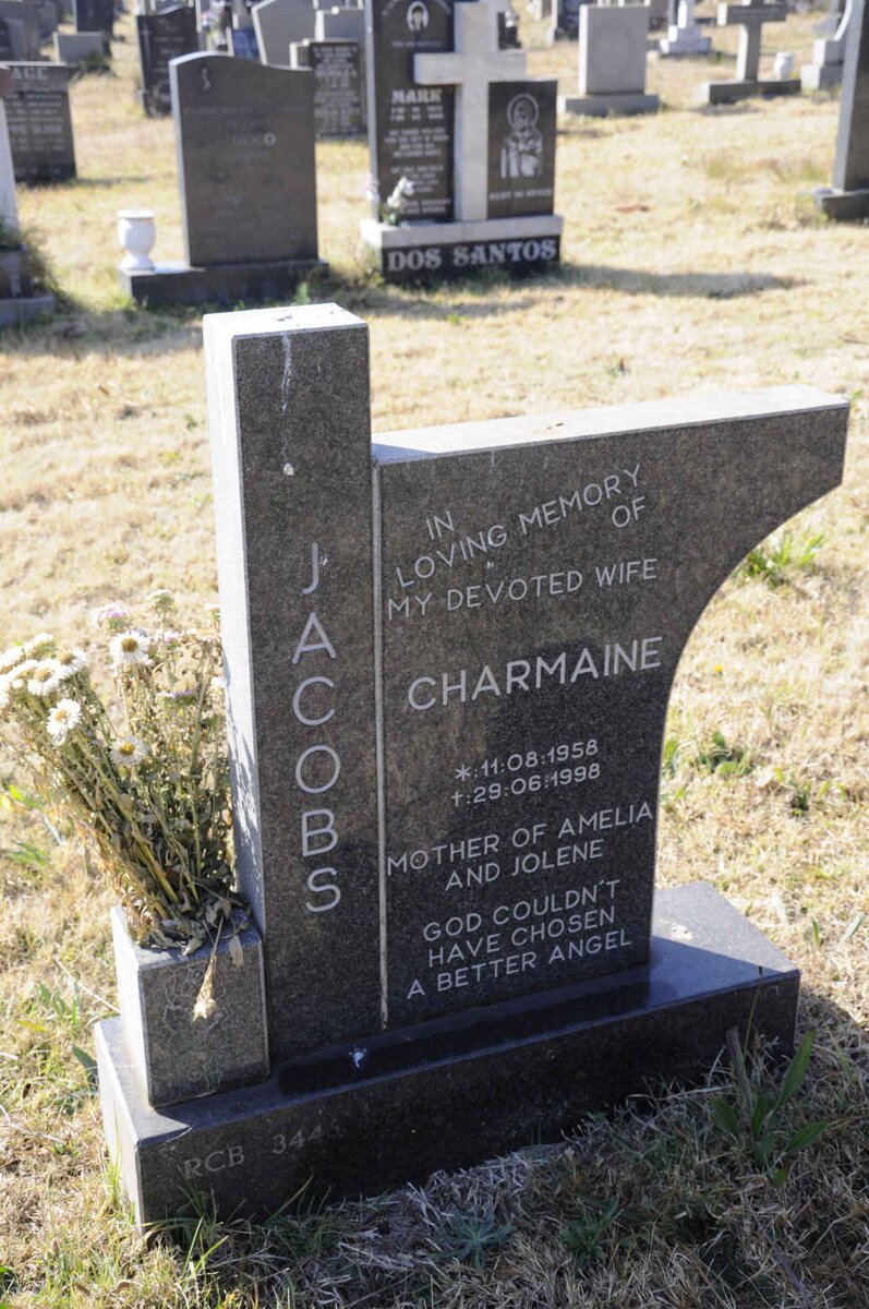 JACOBS Charmaine 1958-1998