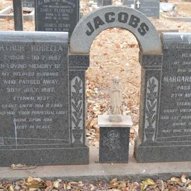 JACOBS Arthur Rosella 1908-1987 &amp; Margaret -1960