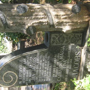 JACOBS Jan Jacobus 1908-1966 &amp; Catharina Maria 1912-1980