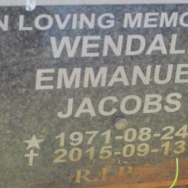 JACOBS Wendall Emmanuel 1971-2015