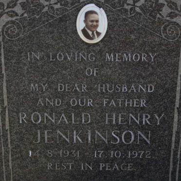 JENKINSON Ronald Henry 1931-1972