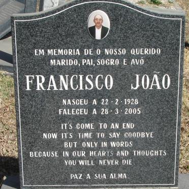 JOAO Francisco 1928-2005
