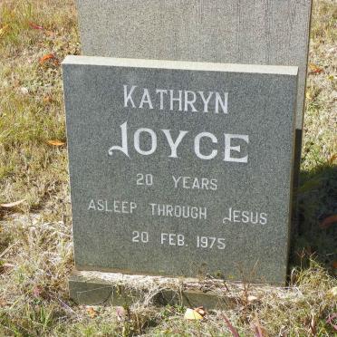 JOYCE Kathryn -1975