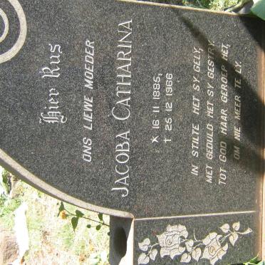 JOUBERT Jacoba Catharina 1885-1966