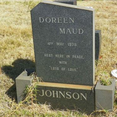JOHNSON Doreen Maud -1979