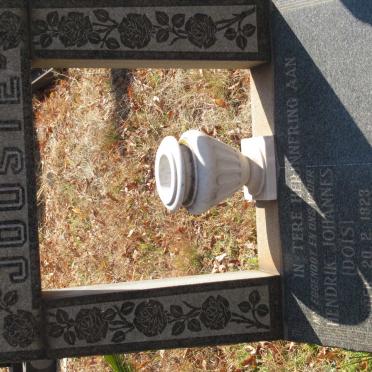 JOOSTE Hendrik Johannes 1923-1962