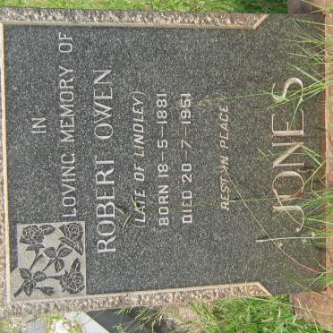 JONES Robert Owen 1881-1951