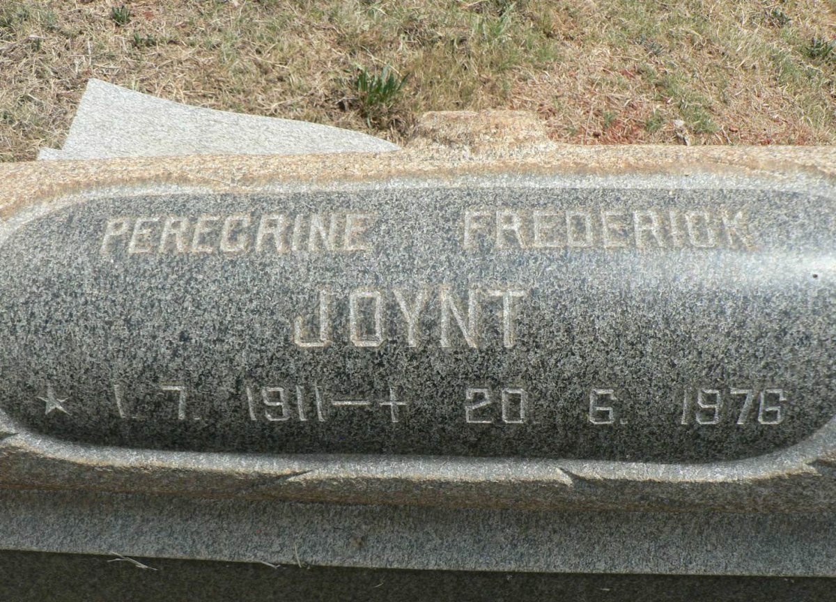 JOYNT Peregrine Frederick 1911-1976