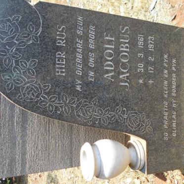 JONKER Adolf Jacobus 1961-1973