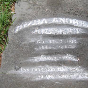 JOUBERT Jozua Andreas 1914-1974