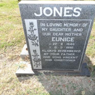JONES Eunice 1948-1996