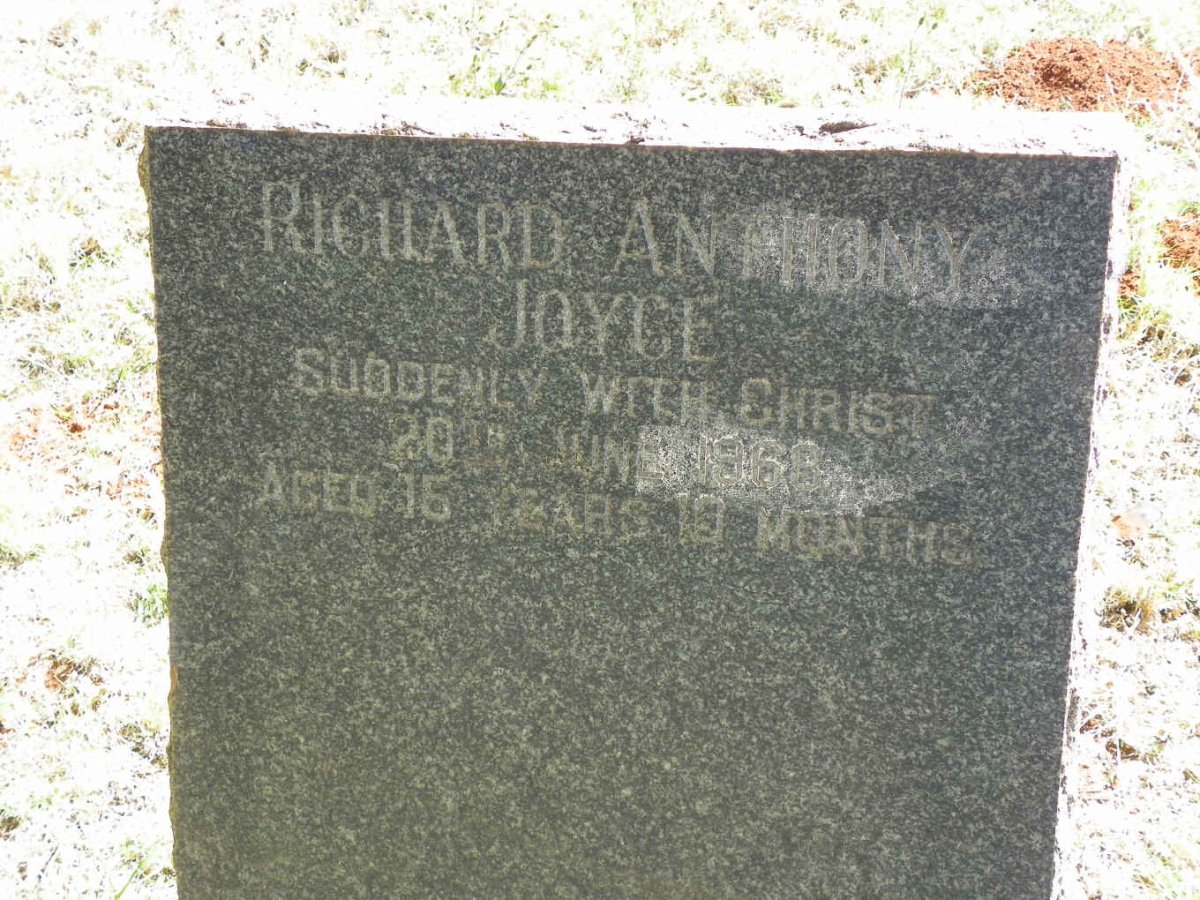 JOYCE Richard Anthony -1968