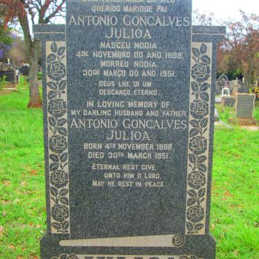 JULIOA Antonio Goncalves 1888-1951