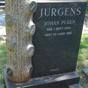 JURGENS Johan Puren 1944-1968