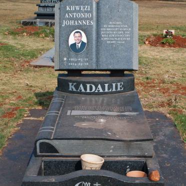 KADALIE Khwezi Antonio Johannes 1953-2014