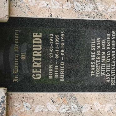 KASAMBALA Gertrude 1973-1995