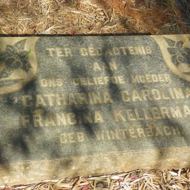 KELLERMAN Catharina Carolina Francina nee WINTERBACH