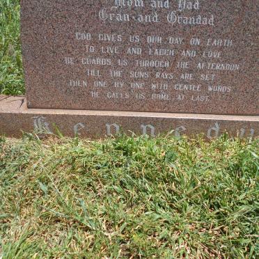 KENNEDY George 1908-1980 &amp; Muriel 1905-1980