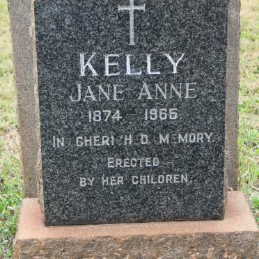 KELLY Jane Anne 1874-1965