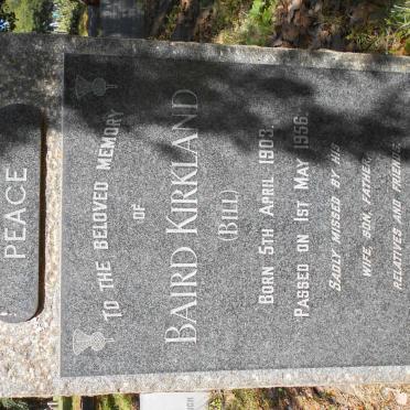 KIRKLAND Baird 1903-1956