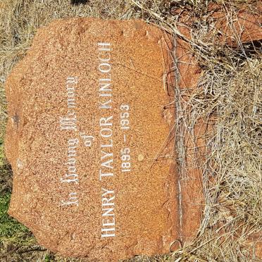 KINLOCH Henry Taylor 1895-1953