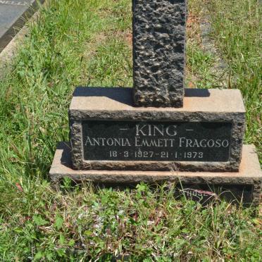 KING Antonia Emmett Fracoso 1927-1973