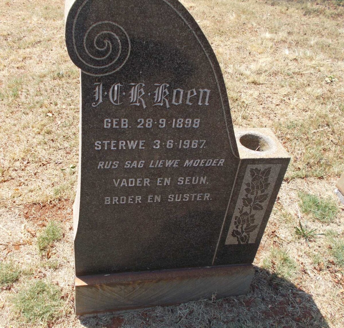 KOEN J.C.K. 1898-1967