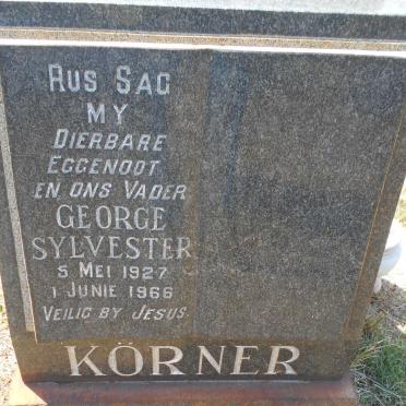 KÖRNER George Sylvester 1927-1966