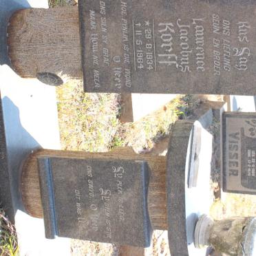 KORFF Laurence Jacobus 1934-1964