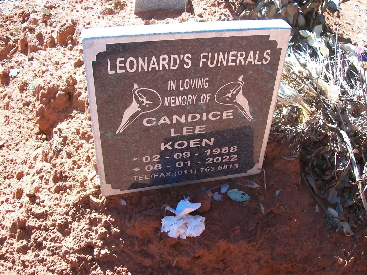 KOEN Candice Lee 1988-2022