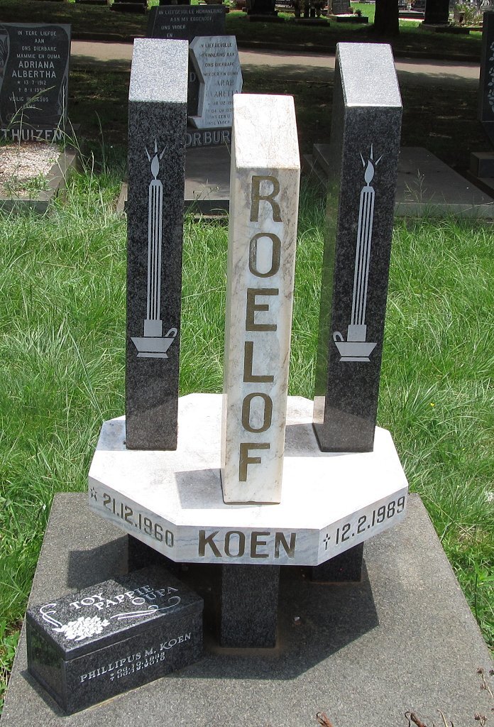 KOEN Roelof 1960-1989 :: KOEN Phillipus M. 1933-2010