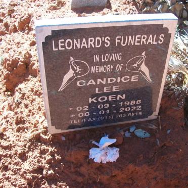 KOEN Candice Lee 1988-2022