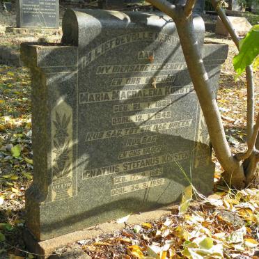 KORSTEN Ignatius Stefanus 1885-1950 &amp; Maria Magdalena 1886-1948